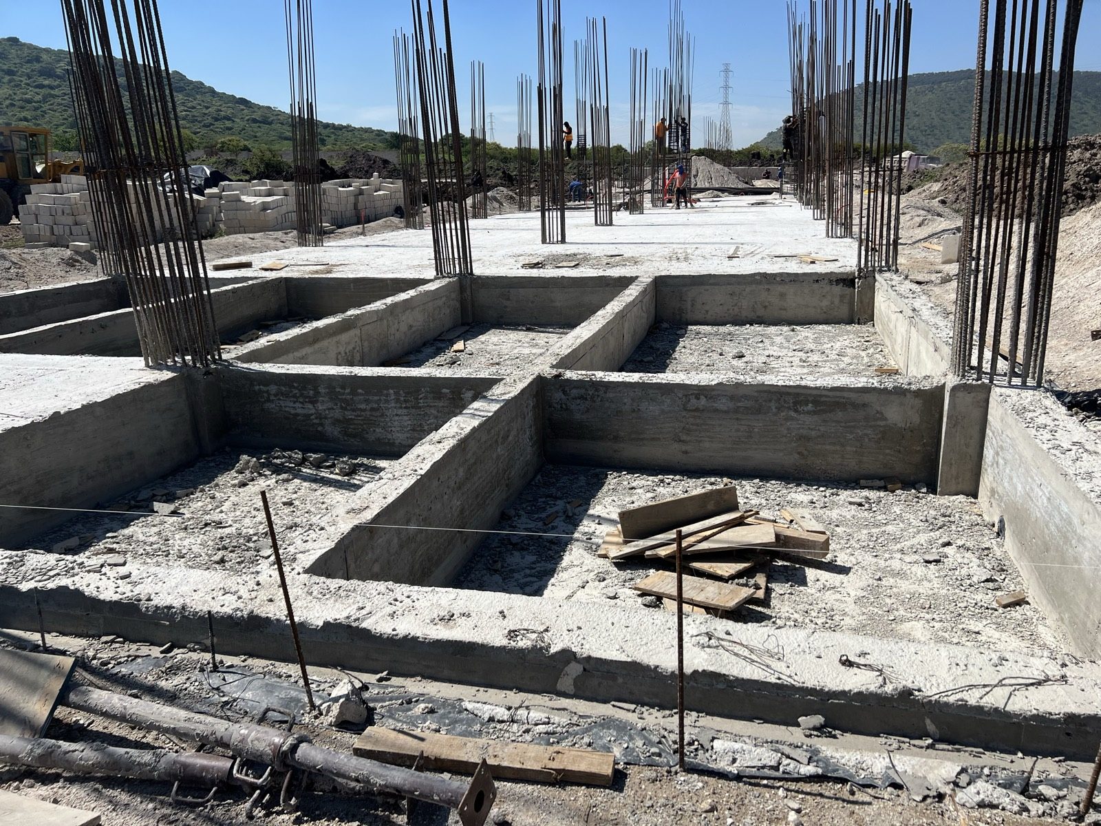 Cimentación de obra civil ejecutada por TRN