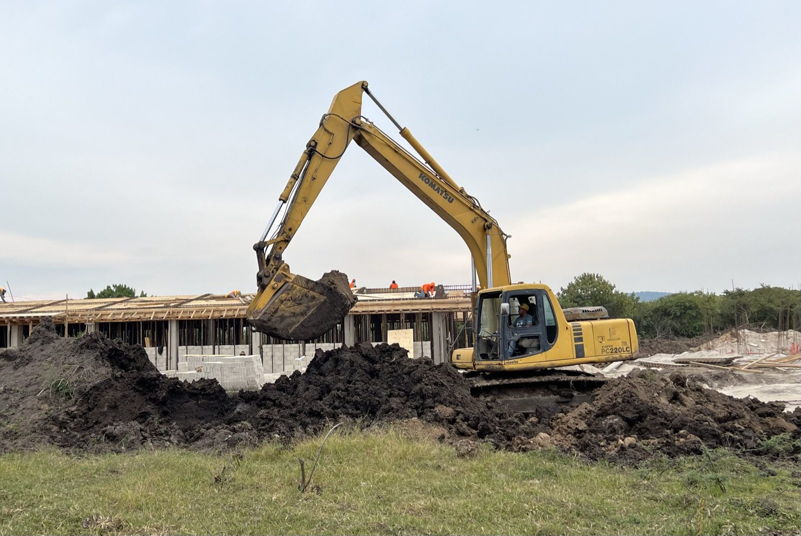 Excavación con maquinaria